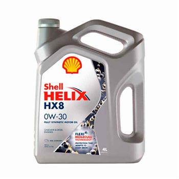 

Моторное масло Shell Helix HX8 Synthetic 0W-30, 4л, 550050026