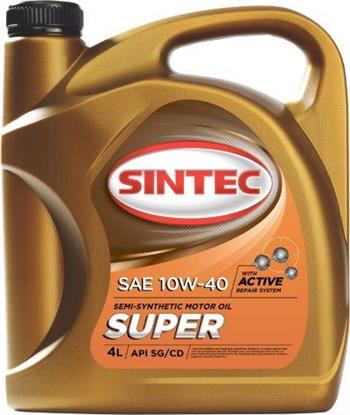 

Моторное масло SINTEC SUPER 10W-40, 4л, 801894