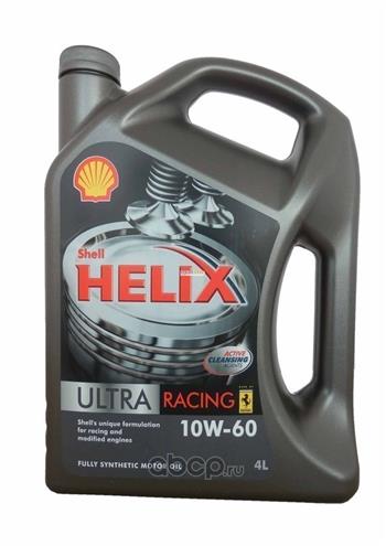 

Моторное масло Shell Helix Ultra Racing 10W-60, 4л, 550040622
