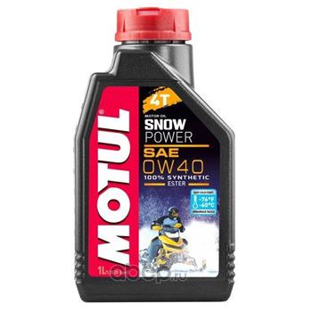 

Моторное масло MOTUL SNOWPOWER 4T 0W-40, 1л, 105891