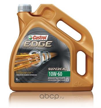 

Моторное масло CASTROL Edge SUPERCAR 10W-60, 4л, 15A008