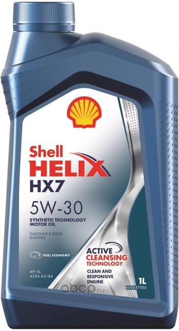 

Моторное масло Shell Helix HX7 5W-30, 1л, 550046376