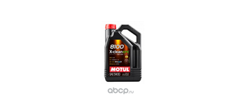 

Моторное масло MOTUL 8100 X-CLEAN EFE 5W-30, 4л, 109171