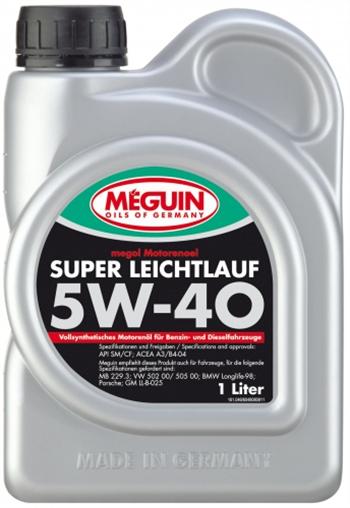 Моторное масло Meguin Megol Motorenoel Super Leichtlauf 5W-40, 1л