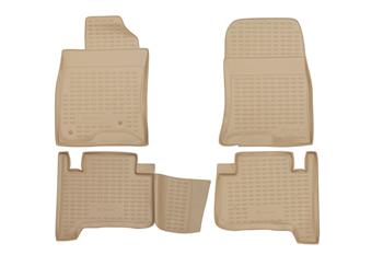 

Коврики в салон TOYOTA Land Cruiser Prado 01/2003-12/2009, 4 шт. (полиуретан, бежевые), NLC4801212K