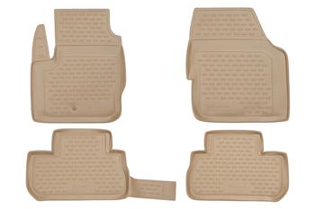 

Коврики в салон LAND ROVER Freelander 2007-01/2013, 4 шт. (полиуретан, бежевые), NLC2802212