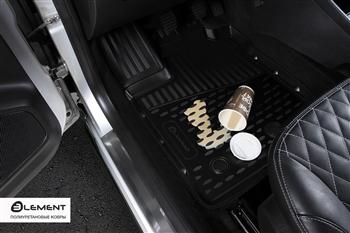 

Коврики в салон TOYOTA Fielder (E140), 2006-2012, правый руль без воздуховода, универсал, 4 шт. (полиуретан), ELEMENT48102210K