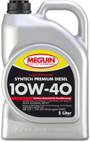 

Моторное масло Meguin Megol Synt Premium Diesel 10W-40, 5л, 4637