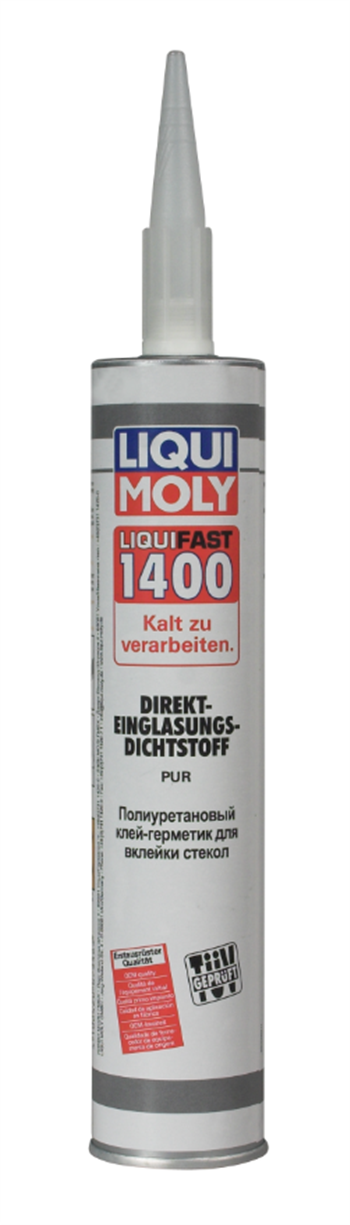 Полиуретановый клей-герметик для вклейки стекол Liqui Moly Liquifast 1400