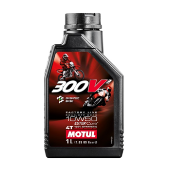 

Моторное масло MOTUL 300V 4T FACTORY LINE 10W-50, 1л, 108586