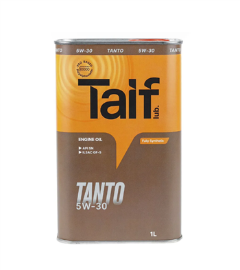 

Моторное масло TAIF TANTO API SN, ILSAC GF-5 5W-30, 1л, 211041