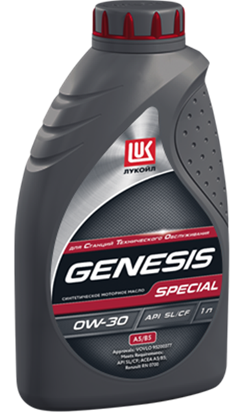 

LUKOIL 0W-30 1L GENESIS SPECIAL A5/B5 моторное масло ЛУКОЙЛ 1693657, 1693657
