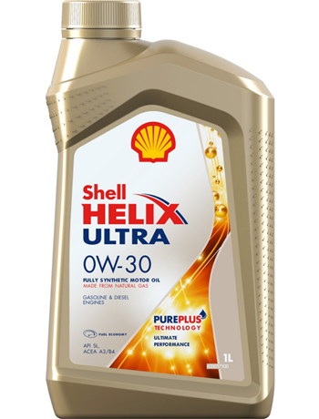 

Моторное масло Shell Helix Ultra 0W-30, 1л, 550046354