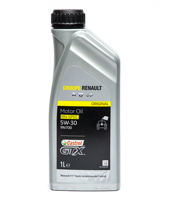 

Моторное масло RENAULT CASTROL GTX RN-SPEC RN 700 5W-30, 1л, 7711943682