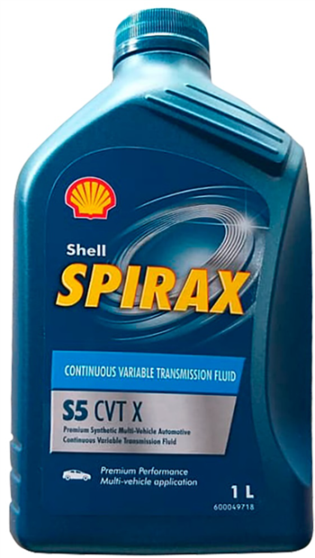 

Трансмиссионное масло SHELL Spirax S5 CVT X, 1л, 550054194