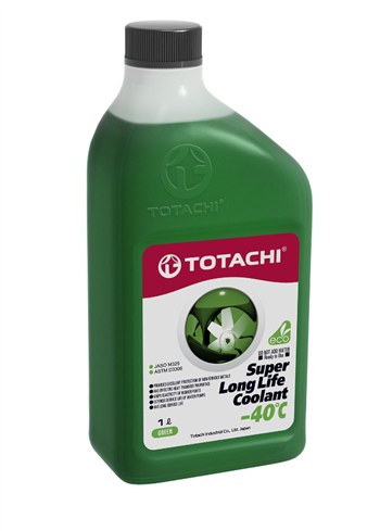 

Антифриз TOTACHI SUPER LONG LIFE COOLANT GREEN -40 C, 1л, 41601