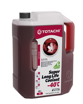 

Антифриз TOTACHI SUPER LONG LIFE COOLANT RED -40 C, 4л, 41804