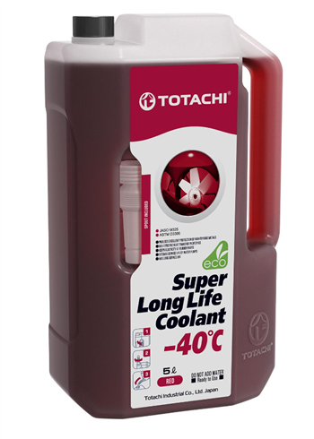 

Антифриз TOTACHI SUPER LONG LIFE COOLANT RED -40 C, 5л, 41805