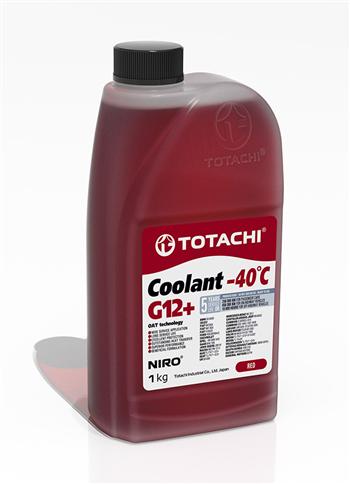 

Антифриз TOTACHI NIRO COOLANT Red G12+ -40 C, 1кг, 43101