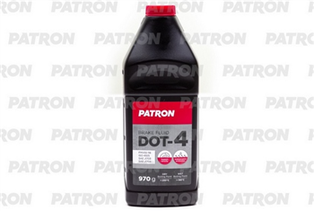 Тормозная жидкость PATRON BRAKE FLUID DOT-4, 0.849л