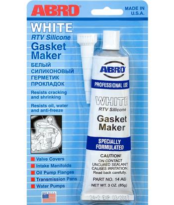 Герметик прокладочный ABRO WHITE GASKET MAKER, 85г