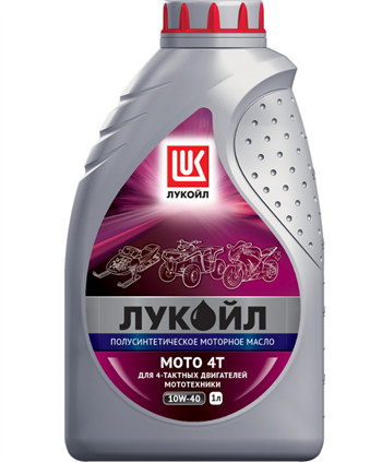 

Моторное масло LUKOIL МОТО 4Т 10W-40, 1л, 1595329