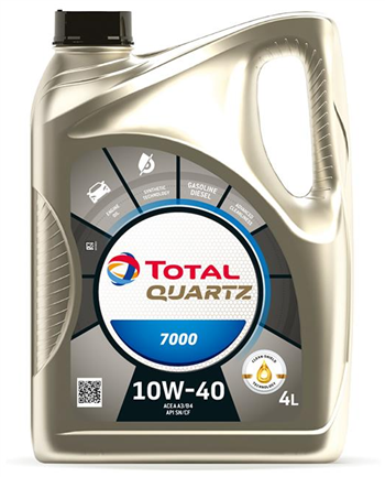 

Моторное масло TOTAL QUARTZ 7000 10W-40, 4л, 11020501