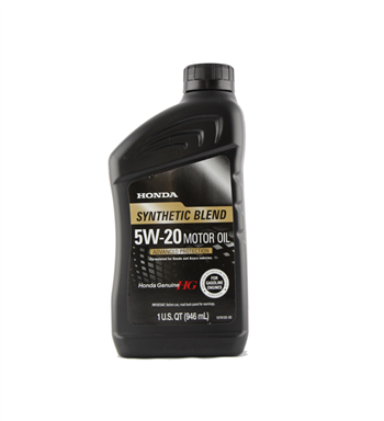 

Моторное масло HONDA SYNTHETIC BLEND SAE 5W-20, 0.946л, 087989132