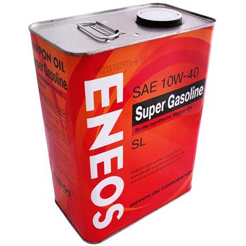 

Моторное масло ENEOS SUPER GASOLINE SEMI-SYNTHETIC 10W-40, 4л, OIL1357