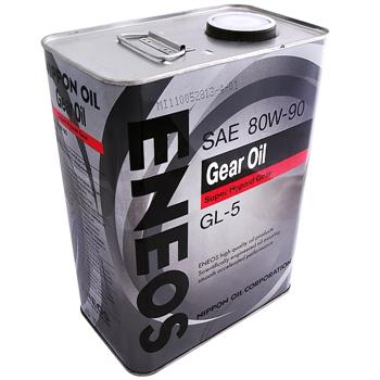 

Масло трансмиссионное Eneos Gear Oil Gl-5 JP, 80W-90, минеральное, 4L, OIL1376