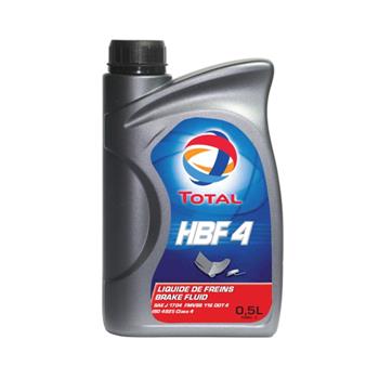Жидкость тормозная TOTAL HBF DOT4 0,5L