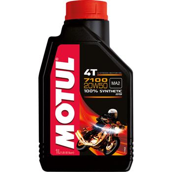 

Моторное масло MOTUL 7100 4T 20W-50, 1л, 104103