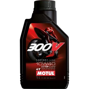 

Моторное масло MOTUL 300V 4T FL ROAD RACING 10W-40, 1л, 104118