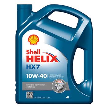 

Моторное масло Shell Helix HX7 10W-40, 4л, 550022248