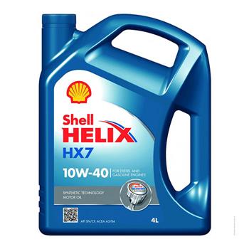

Моторное масло Shell Helix HX7 Diesel 10W-40, 4л, 550040428