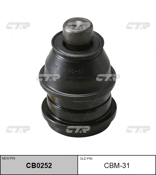 

ШАРОВАЯ ОПОРА CBM31 / CB0252, CBM31