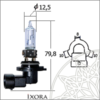 Лампа головного света 9005 (hb3) 12v 65w