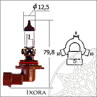 Лампа головного света 9006 (hb4) 12v 55w