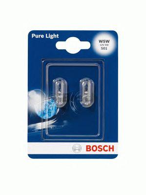 

ЛАМПА W5W 12V 5W PURE LIGHT (DB), 1987301026
