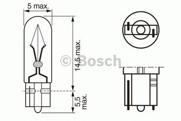 

ЛАМПА 12V 1,2W PURE LIGHT (CB), 1987302208