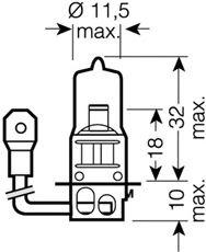 Лампа галогенная Osram Original Spare Part, H...