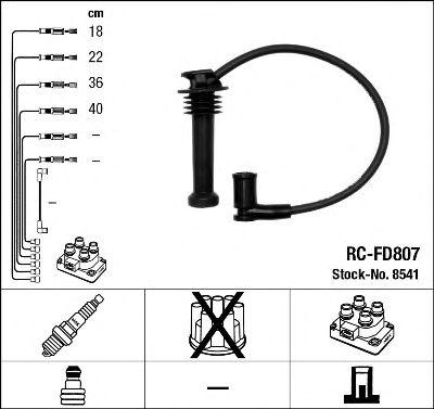 

ВЫСОКОВОЛЬТНЫЕ ПРОВОДА RC-FD807, 8541