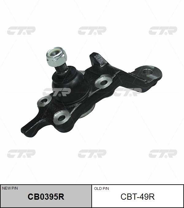 

ШАРОВАЯ ОПОРА CBT49R / CB0395R, CBT49R