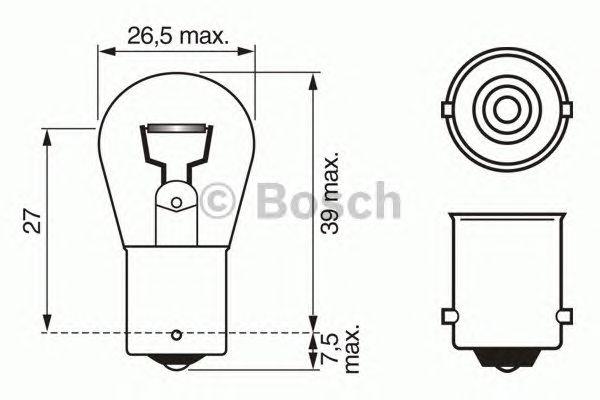 Лампа 12v 18w pure light (cb)