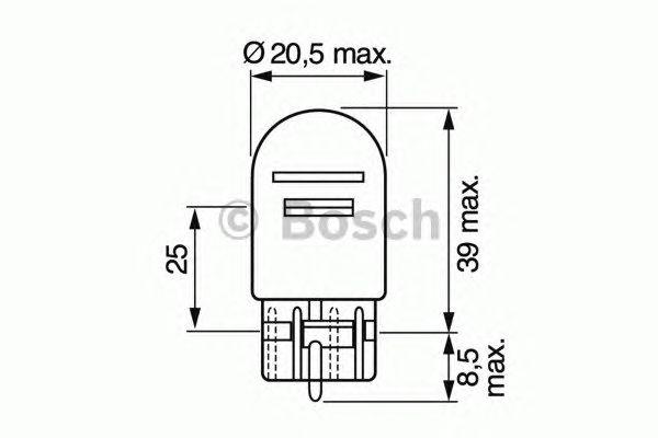 

ЛАМПА W21/5W 12V 21/5W PURE LIGHT (CB), 1987302252