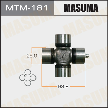 

КРЕСТОВИНА 25X63.8 АНАЛОГ MTM-179, MTM181