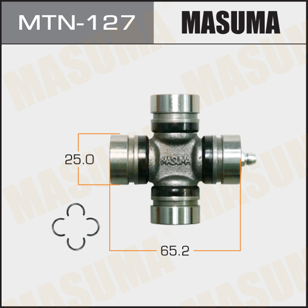 

КРЕСТОВИНА ВАЛА КАРДАННОГО 25X44, MTN127