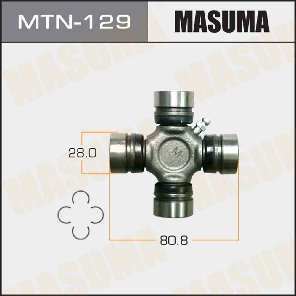 

КРЕСТОВИНА 28X56.1, MTN129