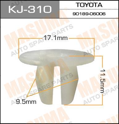 

КЛИПСА КРЕПЁЖНАЯ, KJ310