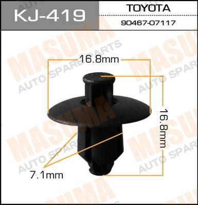 

КЛИПСА КРЕПЁЖНАЯ, KJ419